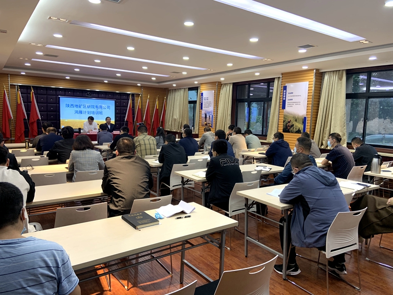 陜西地礦區(qū)研院有限公司組織開展“鴻雁計劃”首期培訓