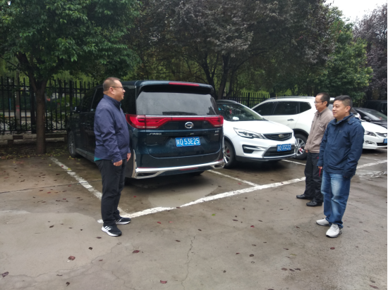 我公司“國慶”期間檢查車輛封存、值班情況